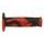 gripy A260 SNAKE (offroad) délka 120 mm, DOMINO (červeno-černé)