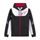 mikina SESSIONS 3 HOODIE, ALPINESTARS (černá/bílá/červená)