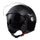 Přilba VESPA VJ černá matná/lesklá