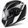 AIROH Integrální moto přilba STORM Sharpen - Itálie černá bílá