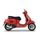 Vespa GTS 125 SUPER Rosso Coraggioso E5+