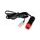 kabel se zásuvkou 12V pro nabíječky Maximiser a Oximiser, OXFORD (délka kabelu 3 m)