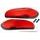 slidery špičky pro boty Supertech R/SMX PLUS/SMX-6/SMX S a SMX-1 R, ALPINESTARS (červená, slitina hliníku/plast, pár)
