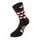 ponožky ROMBI 2022, UNDERSHIELD (černá/červená/bílá)