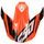 kšilt pro přilby Cross Cup Two, CASSIDA (oranžový fluo/bílý/černý/šedý)