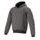bunda AGELESS HOODIE, ALPINESTARS (žíhaná šedá)