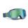 SCOTT motokrosové brýle HUSTLE MX grey/green se zeleným chrom sklem