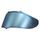LS2 FF807/FF817 VISOR IRIDIUM BLUE TRIANGLE SHAPE