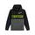 mikina PARALLEL HOODIE, ALPINESTARS (černá/šedá)
