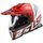 Enduro helma LS2 MX436 PIONEER EVO Evolve Red White