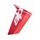 aerodynamický spoiler pro přilby SUPERTECH R10 ARIUS racing profil, ALPINESTARS (červená fluo/červená/bílá)