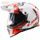 Enduro helma LS2 MX436  Pioneer Trigger bílo/červená