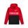 mikina PARALLEL HOODIE, ALPINESTARS (červená/černá)