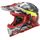 LS2 motokrosová přilba MX437 Fast EVO Crusher black red