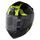 Výklopná Moto helma Yohe 938 Double Visor, (černá/fluo) Model A