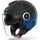  AIROH Otevřená moto přilba HELIOS MAP černá modrá