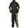 SECURITY PACK, NOX - nepromokavá bunda a kalhoty (černá/žlutá fluo)