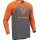 Pánský moto dres THOR Ridemode Menace Jersey oranžová/antracitová