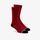ponožky SOLID, 100% - USA (červená)