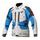 bunda ANDES DRYSTAR HONDA kolekce, TECH-AIR 5 kompatibilní, ALPINESTARS (světle šedá/černá/modrá/červená)