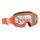 SCOTT Motokrosové brýle PRIMAL CLEAR orange white clear works 