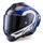 přilba SUPERTECH R10 ARIUS, ALPINESTARS (karbon/modrá/bílá) 2026