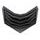 LS2 FF908 AIR VENT REAR GLOSS BLACK