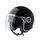 Přilba VESPA VJ Nero Lucido