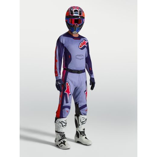 KALHOTY RACER AIR HUNT, ALPINESTARS (SVĚTLE RŮŽOVÁ/FIALOVÁ) 2027