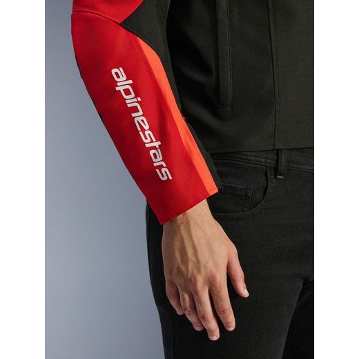 BUNDA T-SPS 2 WATERPROOF, ALPINESTARS (ČERVENÁ/ČERNÁ/BÍLÁ) 2026