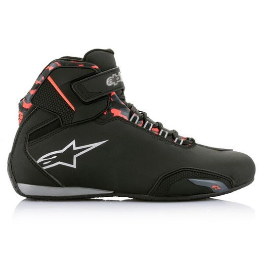 BOTY SEKTOR WATERPROOF, ALPINESTARS (ČERNÁ/ČERVENÁ/ŠEDÁ/CAMO)