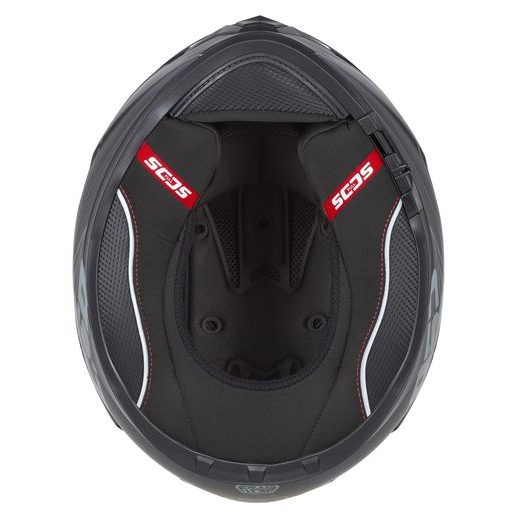 PŘILBA INTEGRAL GT 2.1 JAWA SOLID, CASSIDA (ČERNÁ MAT/ČERVENÁ LESK)