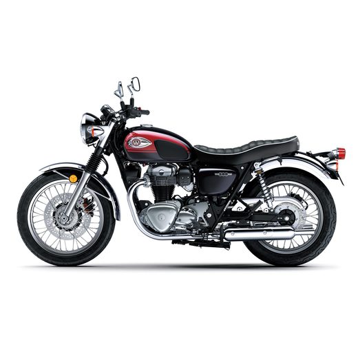 KAWASAKI W800 MY24 METALLIC DIABLO BLACK / EBONY