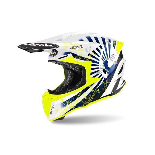 AIROH PŘILBA TWIST 2.0 KATANA (MODRÁ/FLUO/BÍLÁ) 2021