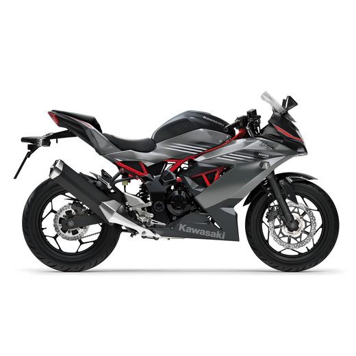 KAWASAKI NINJA 125 MY27 METALLIC GRAPHITE GRAY / METALLIC SPARK BLACK