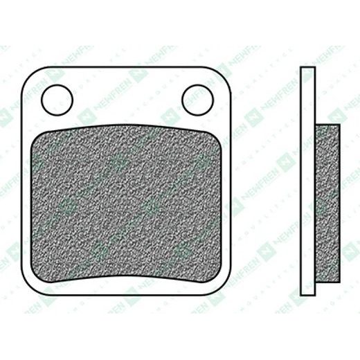 BRZDOVÉ DESTIČKY, NEWFREN (SMĚS OFF ROAD ATV ORGANIC) 2 KS V BALENÍ