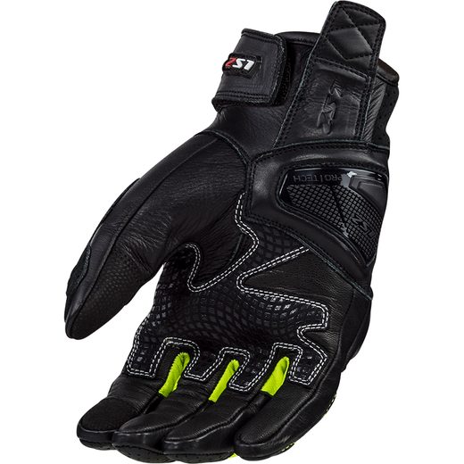 LS2 SPARK 2 LEATHER MAN GLOVES BLACK H-V