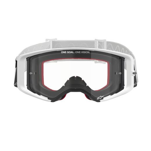 BRÝLE SUPERTECH CORP, ALPINESTARS (BÍLÁ, ČIRÉ PLEXI) 2025