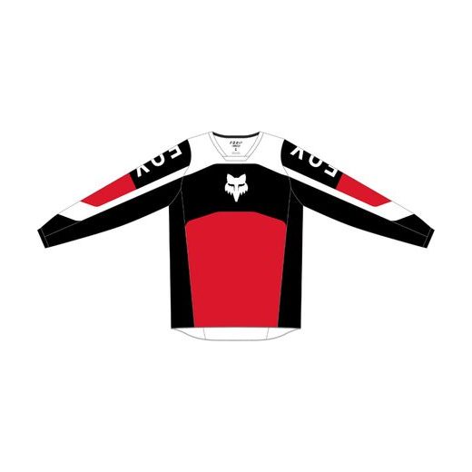 FOX 180 NITRO JERSEY - EXTD SIZES - M, FLUO RED MX24