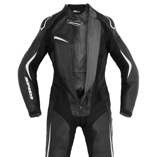 JEDNODÍLNÁ KOMBINÉZA TRACK LADY PERFORATED PRO, SPIDI, DÁMSKÁ (ČERNÁ/BÍLÁ)