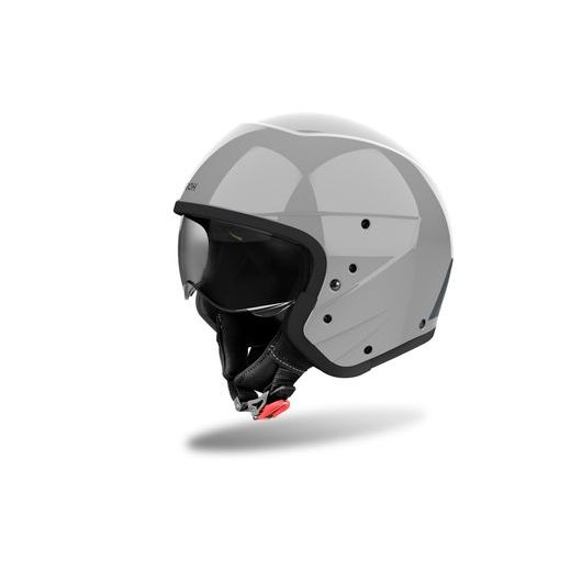 PŘILBA J110 COLOR, AIROH (CEMENTOVĚ ŠEDÁ LESKLÁ) 2025