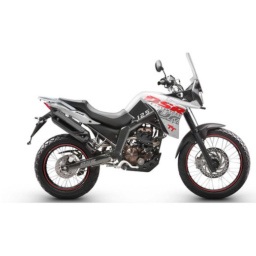 UM DSR ADVENTURE TT 125 BÍLÁ