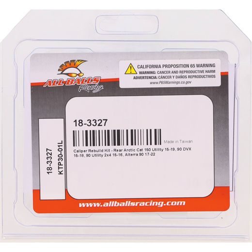 OPRAVNÁ SADA BRZDOVÉHO TŘMENU ALL BALLS RACING CRK18-3327