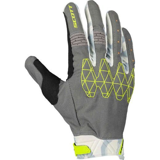 SCOTT PÁNSKÉ TEXTILNÍ MOTO RUKAVICE X-PLORE D3O GREY