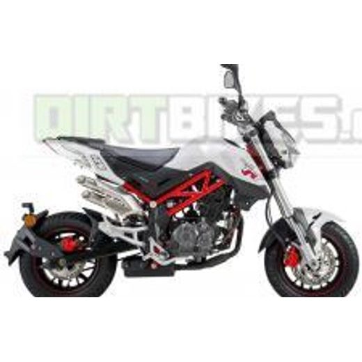 BENELLI TNT 125 E5 BÍLÁ