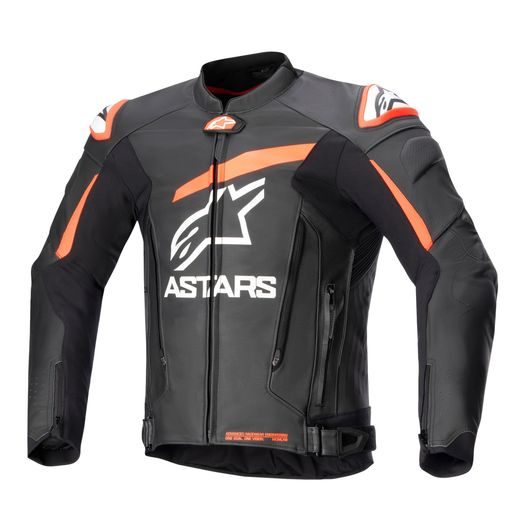 BUNDA GP PLUS 4, ALPINESTARS (ČERNÁ/ČERVENÁ FLUO/BÍLÁ) 2024