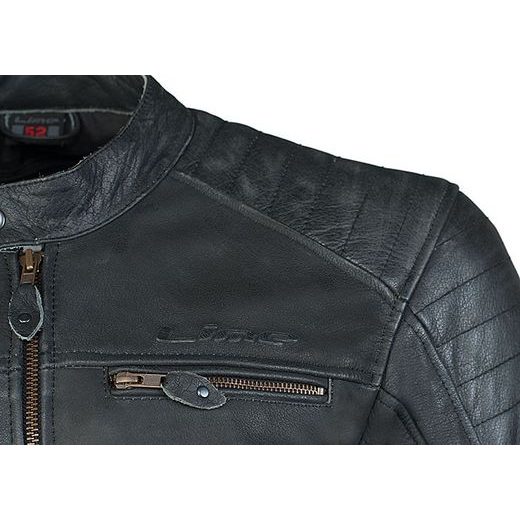 MBW PÁNSKÁ KOŽENÁ RETRO MOTO BUNDA HURRICANE 