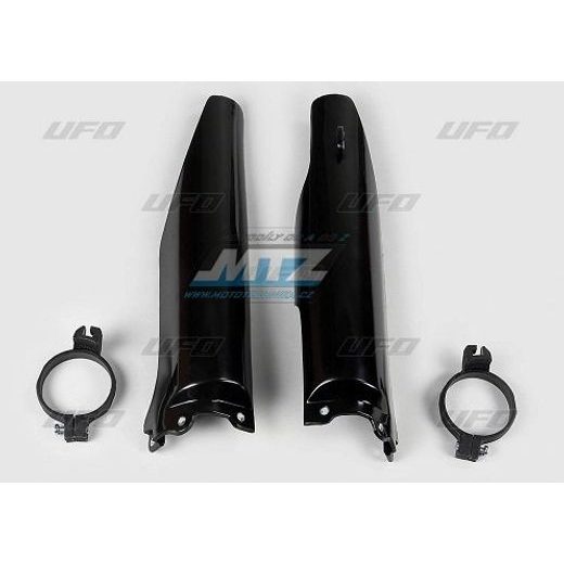 UFO KRYTY PŘEDNÍCH VIDLIC KAWASAKI KX125+KX250 / 04 - (BARVA ČERNÁ)