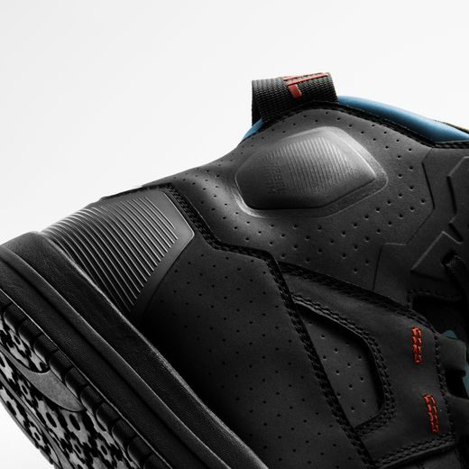 REBELHORN MOTO BOTY VANDAL II ČERNÉ/MODRÉ