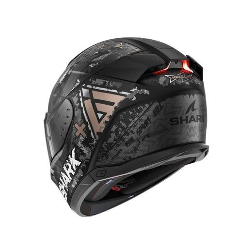 SHARK INTEGRÁLNÍ PŘILBA SKWAL I3 HELLCAT MAT BARVA BÍLÁ/ČERNÁ/MATNÁ/ŠEDÁ/ZLATÁ